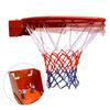 THUNDERBAY 18 inch Standard Double Spring Flex Reinforced Wall Mounted Basketball Rim, Two Nylon Nets Include One Nightlight Basketball Net view 1