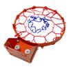THUNDERBAY 18 inch Standard Double Spring Flex Reinforced Wall Mounted Basketball Rim, Two Nylon Nets Include One Nightlight Basketball Net view 2