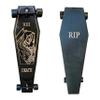 Coffin Death Tarot Black Skateboard | Longboard | 42x12 | Coffin Croozer view 1