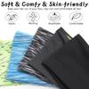 5 Pack Sports Headband for Men, Thin Breathable Design, Reused & Washed Mens Headband Sweat Bands for Running Yoga Football Fitness Workout view 3