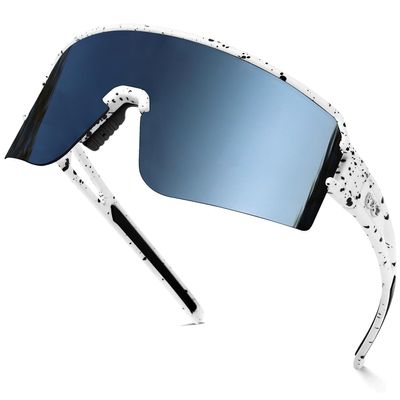 FMY Polarized Cycling Glasses Sports Sunglasses,UV400 Protection Eyewear Baseball Running Fishing for Men Women Youth