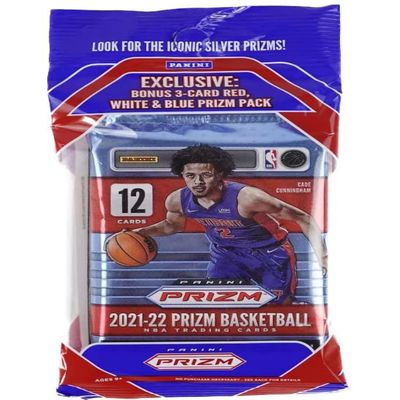 2021/22 Panini Prizm NBA Basketball Factory Sealed Cello Pack - 15 Cards per Pack