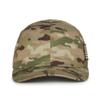Camo American Flag Hat  Low Profile Unstructured Baseball Cap, Adjustable Hook-and-Loop, One Size view 3