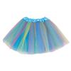 Toddler Tulle Skirt Baby Girls Tutu Kids Skirt Multicolor Ballet Outfits Toddler Dress up Clothes Girls (Blue, One Size) view 1