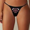 Best Grandma Ever Women's G-String Sexy Thong T-Back Printed Underwear view 1