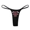 Best Grandma Ever Women's G-String Sexy Thong T-Back Printed Underwear view 4