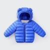 Kids Warm Boys Baby Grils Thick Jacket Coat Outdoor Hooded Toddler Windproof Boys Winter Jacket with (Blue, 3-4 Years) view 4