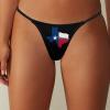 Texas Flag Women's G-String Sexy Thong T-Back Printed Underwear view 1