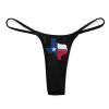 Texas Flag Women's G-String Sexy Thong T-Back Printed Underwear view 4
