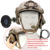 COMBATGEAR Tactical Headset with ARC Rail Adapter Ear Defender Airsoft Headphone Come with K 2 pin Push to Talk (Tan) view 4