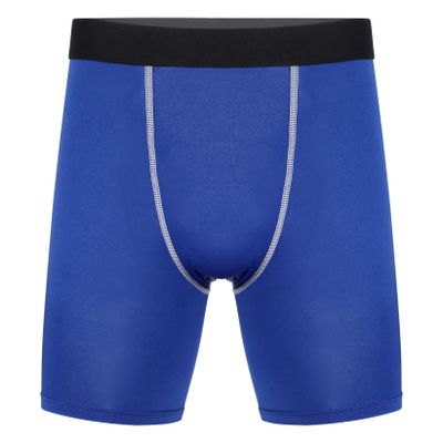 TTAO Mens Sports Shorts Base Layer Trunks for Running Gym Cycling Quick Drying Compression Underwear Blue Medium