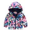 Toddler Boys Grils Autumn Jacket Print Kids Hooded Coat Zipper Windproof Baby Boys Snow Coat (Multicolor, 3-4 Years) view 1