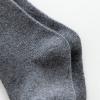 Solid Sock Stockings Mid-Calf Baby Kids Girls Princess Length Socks Brown and White Stripped (Dark Gray, 3-18 Months) view 3