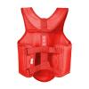 Wesing Martial Arts Muay Thai Boxing Chest Protector MMA Sanda Chest Guard (Red, M) view 3