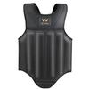 Wesing Martial Arts Muay Thai Boxing Chest Protector MMA Sanda Chest Guard (Black, S) view 1