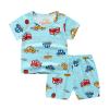 Kids Girls Pants Set Prints Baby Boys 0-5Y Outfits Toddler Short T-Shirt Sleeve Toddler Boy Beach (Green, 18-24 Months) view 1