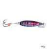5pcs Fish WOW! 160g Fishing Flat Fall Vertical Jig Phantom Squid Trolling Mental Jigging Sea Baits with Two Assist Hooks Black Anchovy view 4