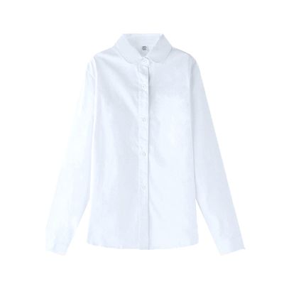 Chlidren Blouse Kids Tops White Wear Shirts Boys Baby Button Formal Girls Girls Tops Winter Graphic (White, 10-11 Years)