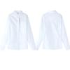 Chlidren Blouse Kids Tops White Wear Shirts Boys Baby Button Formal Girls Girls Tops Winter Graphic (White, 10-11 Years) view 2