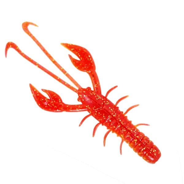 Owner RB-6 Rock N Bait Reversible Claw, 2.2", 40 Orange Gold
