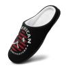 American Fearless Firefighter Cotton Slippers Warm Indoor Soft Fuzzy Plush Non- Slip Slippers Winter House Shoes Suitable Mens 11-1244-45 view 3