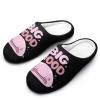 Big Mood Pink Blobfish Cotton Slippers Warm Indoor Soft Fuzzy Plush Non- Slip Slippers Winter House Shoes Suitable Mens 11-1244-45 view 1