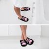 Big Mood Pink Blobfish Cotton Slippers Warm Indoor Soft Fuzzy Plush Non- Slip Slippers Winter House Shoes Suitable Mens 11-1244-45 view 2