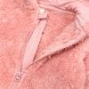 Fleece Jumpsuit Coat Hooded Romper Baby Boy Jacket Outerwear Girl Footed Girls Children Coats Winter (Pink, 3-6 Months) view 4