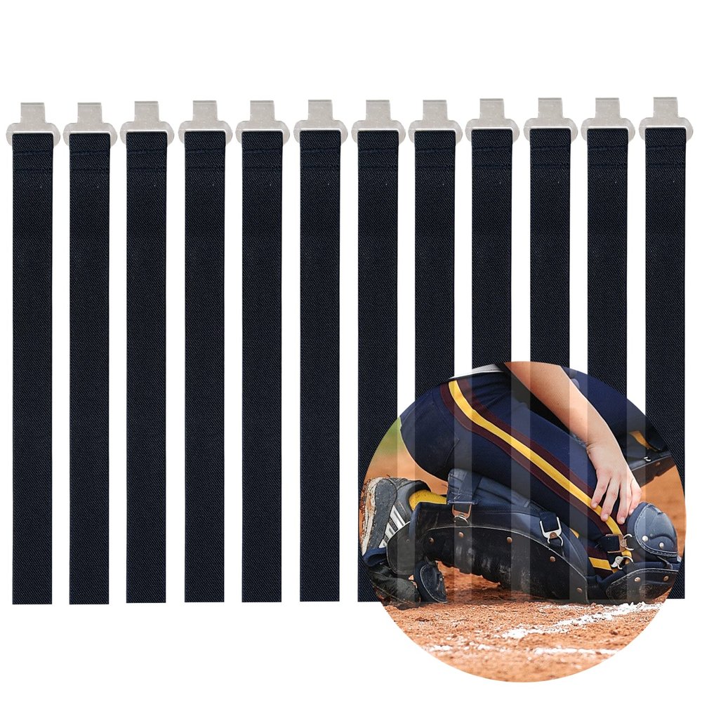 Shin Guard Replacement Straps,Baseball Catchers Gear Straps,Leg Guard Straps for Shin Guard Replacement (12)