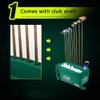 Golf Ball Dispenser,Green Powerless Automatic Tee Up Machine No Electricity Required Golf Ball Teeing Device Training Machine Golf Club Organizer for Golf Ball Game, Sports Gaming Clubs, Learning view 4