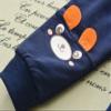 Bear Set Baby Boy Clothes Striped Kids Autumn Tops+Pants Winter Girl Outfits Boys Toddler Winter Outfits 5t (Navy, 120) view 4