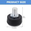 Homoyoyo Skating Brake Block for Roller Skates and Lightweight Toe Stops Large Braking Area view 2