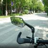 HD Bike Mirror Left Side, 360 Degree Adjustable Bike Rearview Mirror With Large Lens, Bike Mirrors Handlebar Rearview Mirror view 4