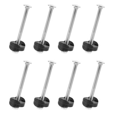 8sets Trampoline Fixation Screw Galvanized Steel Screws for Easy Connections Trampoline Accessories for Backyard Fun for Repairers and Beginners
