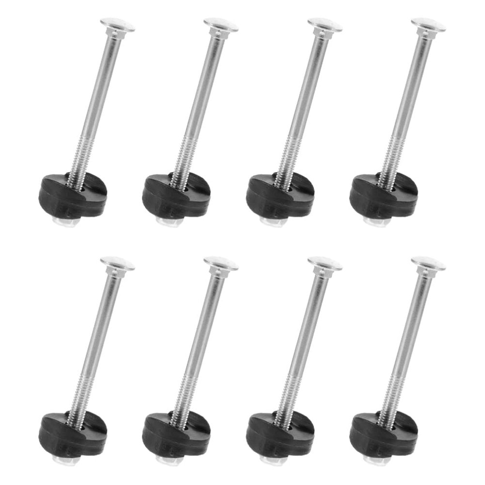 8sets Trampoline Fixation Screw Galvanized Steel Screws for Easy Connections Trampoline Accessories for Backyard Fun for Repairers and Beginners