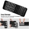 Adjustable Workout Aerobic Stepper in Fitness & Exercise Step Platform Trainer 3 settings adjustable height 4-6-8 view 4