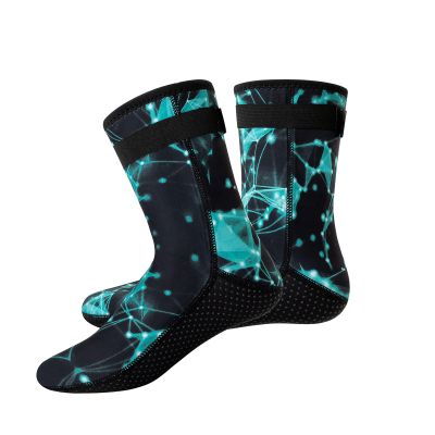 YDQUANI Wetsuit Socks 3mm Neoprene Diving Socks Thermal Anti-Slip Scuba Socks Water Booties for Swimming Water Sports