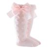 Stockings Princess Sock Baby Girls Socks Solid Kids Mid-Calf Length Knee-High Carbon Soldier Kids (Pink, 18-36 Months) view 1