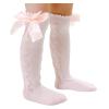 Stockings Princess Sock Baby Girls Socks Solid Kids Mid-Calf Length Knee-High Carbon Soldier Kids (Pink, 18-36 Months) view 2