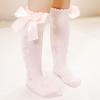 Stockings Princess Sock Baby Girls Socks Solid Kids Mid-Calf Length Knee-High Carbon Soldier Kids (Pink, 18-36 Months) view 3