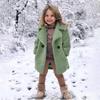 Coat Winter Thicken Toddler Outerwear Fleece Kids Windproof Warm Baby Jacket Girls Toddler Winter (Green, 3-4 Years) view 2