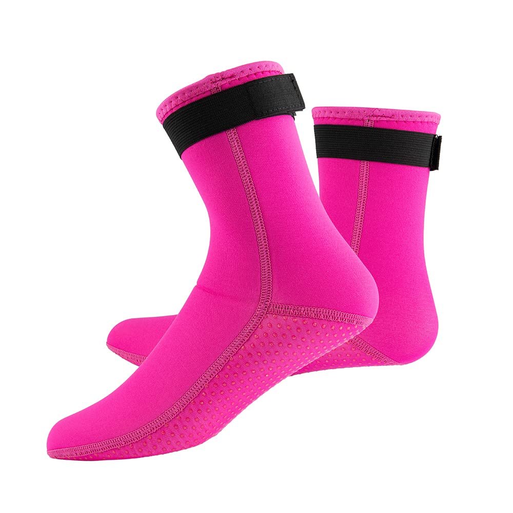 YDQUANI Wetsuit Socks 3mm Neoprene Diving Socks Thermal Anti-Slip Scuba Socks Water Booties for Swimming Water Sports