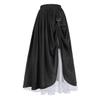 Mingyuezai Women's Renaissance Skirt Victorian Peasant Double-Layer Maxi Long Skirt(YMX2022015,2XL) view 1