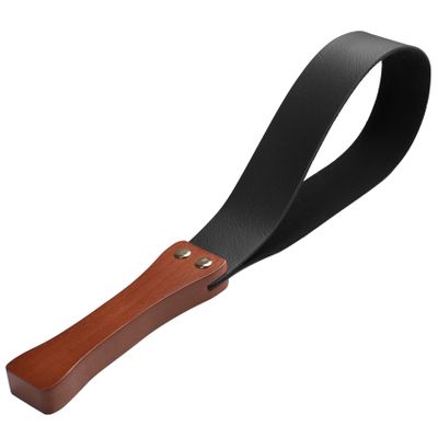 BAVIHOR Riding Crop for Horses, 19'' Equestrianism Riding Crops with Anti-Slip Wooden Handle