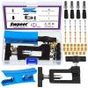 Swpeet 50Pcs BH59 Disc Brake Cable Hose Cutter with Bicycle Hydraulic Hose Fitting Insert Tool and Hydraulic Hose Cutter Assortment Kit, Needle Driver Insertion Tool Install Brake Olive and Inserts view 1