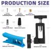 Swpeet 50Pcs BH59 Disc Brake Cable Hose Cutter with Bicycle Hydraulic Hose Fitting Insert Tool and Hydraulic Hose Cutter Assortment Kit, Needle Driver Insertion Tool Install Brake Olive and Inserts view 2