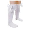 Stockings Princess Sock Baby Girls Socks Solid Kids Mid-Calf Length Knee-High Carbon Soldier Kids (White, 3-18 Months) view 3