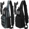 ATBP Small Tactical Holster Sling Backpack Accessories Shoulder Pouch Water Bottle & Radio Holder Crossbody Bag for Men