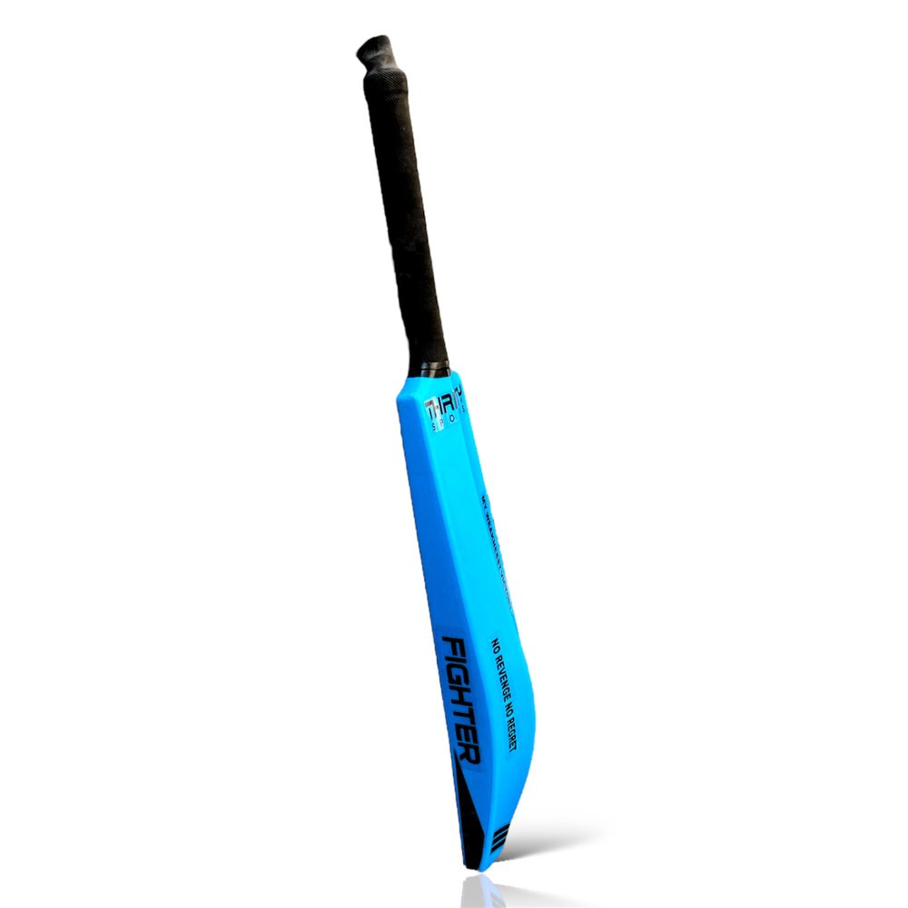 Thrifty Sports Heavy Duty Plastic Cricket Bat,Full Size (34 X 4.5inches) Premium Bat for All Age Groups Kids/Boys/Girls/Adult (Blue Full Size 8(15+yrs))