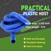 Premium 3/4 Inch Dia Bilge Pump Hose Kit, 6.5 ft Kinkfree Flexible PVC Hose, Thru Hull Fitting, 2 Stainless Steel Clamps, Blue view 4
